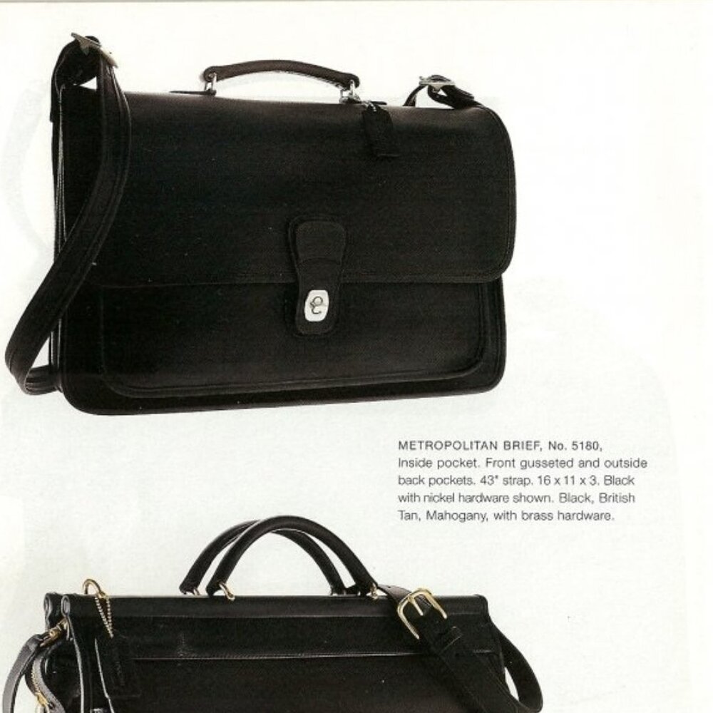 Vintage Coach, Metropolitan Brief Messenger - Picture 16 of 16